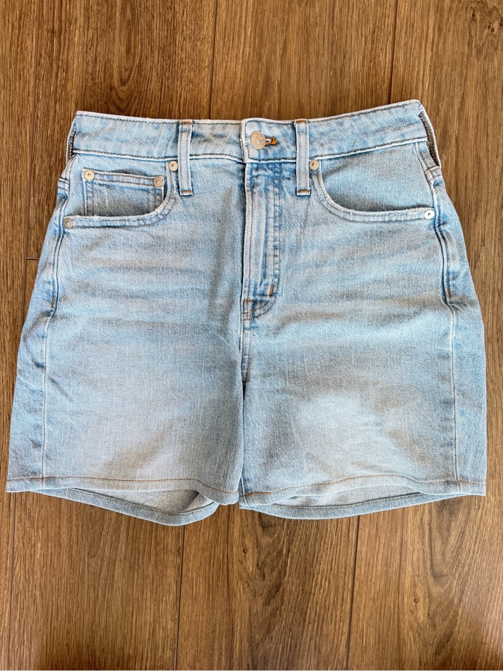 MADEWELL Denim Shorts (Size 25, Vintage Wash)